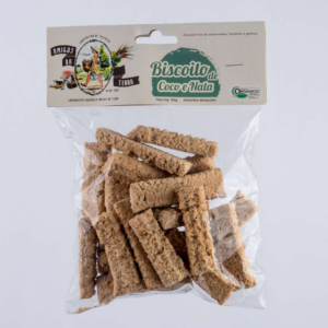 Biscoito Orgânico de Coco e Nata (150g) - Sítio Amigos da Terra