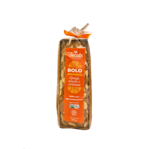 Bolo Orgânico - Laranja, Cenoura e Amêndoas (260g) - Secale