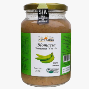 Biomassa de Banana Verde Orgânica (570g) - Novo Citrus