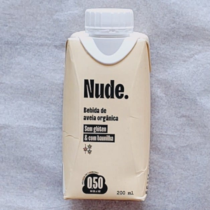 Bebida de Aveia Sem Glúten e com Baunilha (200ml) - Nude
