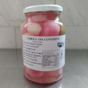 Cebola em Conserva Orgânica (700g)