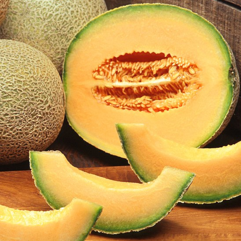 Melão Cantaloupe Orgânico (unidade de aprox. 1,5 Kg)
