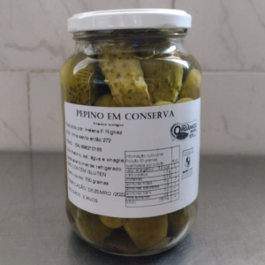 Pepino em Conserva Orgânico (700g)